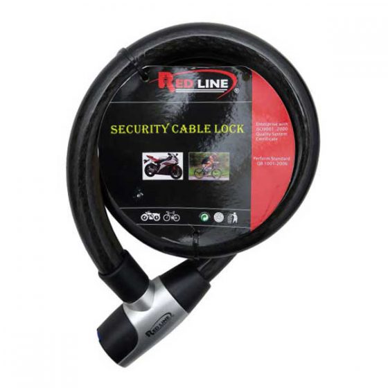 قفل موتورسیکلت کابلی ردلاین REDLINE مدل RE2515