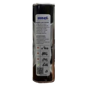روغن موتور ایرانول 10w-30 با حجم 800cc موتورو - Image 3