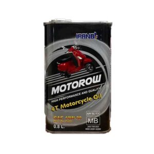 روغن موتور ایرانول 10w-30 با حجم 800cc موتورو